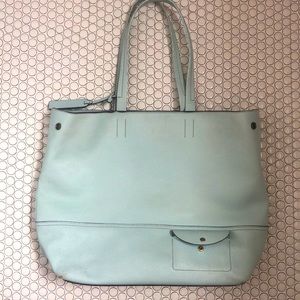 J.Crew All Day Tote in Aqua Haze Carryone